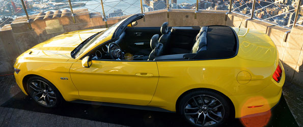 Ford amène une Mustang en haut de l’Empire State Building