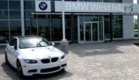 Un essai routier de BMW West Island