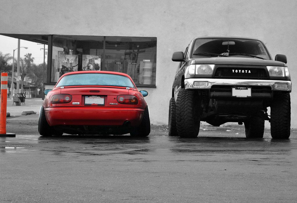 Im actually lookin at buying a miata so i can make it hellaflush