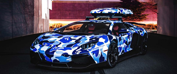 Lambo Aventador prêt pour l’hiver!
